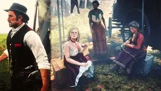 Dutch Van Der Linde Saved Miss Tilly Life (Random Camp Event)