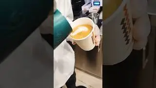 Latte art ☕#latteart #coffee #art #barista #swan #shorts #viral #reels #latte #subscribe#song #edit