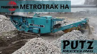 Powerscreen Metrotrak HA 2013 - Kruszarka Szczękowa OFERTA SPRZEDAŻY firmy PUTZ Recycling