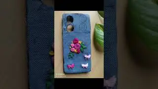 &ldquo;From thread to trend ✨Handmade embroidery mobile cover 💗&rdquo;&ldquo;Turning plain into pretty 🌸
