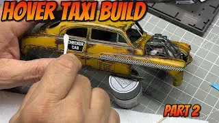 Hover Taxi Step by Step part 2 painting weathering  and decals