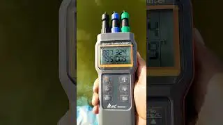 Testing Water parameters for Pond Fish Farming by water quality machine in Maharashtra. India.
