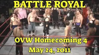 Battle Royal from Ohio Valley Wrestling’s Homecoming 4 on May 24, 2011