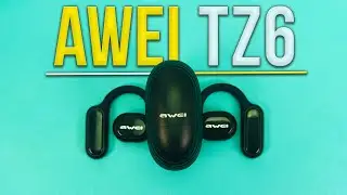 ЧТО за ДИЧЬ! Спортивные НАУШНИКИ Awei TZ6 ENC, с Технологией Направленной ВОЗДУШНОЙ Проводимости!