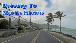 Driving To North Shore, Oahu, Hawaii | Buhay Hawaii [4K]