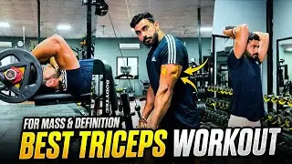 Triceps Workout for Bigger Arms 💪 | Best Triceps Exercises for Mass & Strength