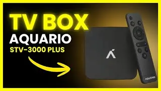 A MELHOR? TV BOX AQU&Aacute;RIO STV-3000 PLUS 