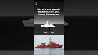 Drone ucraino vs vascello russo Project MPSV07. 🇷🇺🇺🇦 #ukrainewar #navalwarfare #dronewarfare
