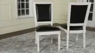 Safavieh Leather Dining Chair: FOX6229E
