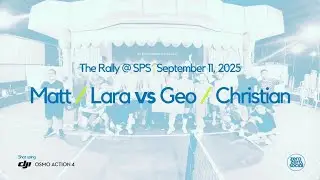 September 11, 25 | Matt & Lara vs Geo & Christian | Zero Zero Social