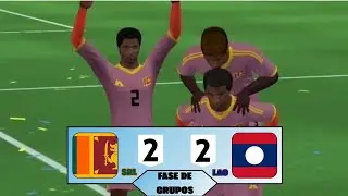 🇱🇰 SRI LANKA 2 X 2 LAOS 🇱🇦 | COPA DO MUNDO DOS BAIXOS SBF 2026 | 2&deg; RODADA