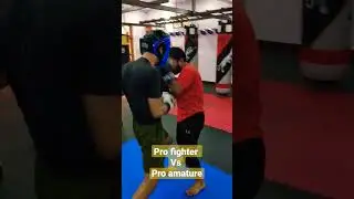Pro Fighter VS Pro Amature. #boxing #muaythai #pro #profighter  #vajra #trending #viral #viralvideo