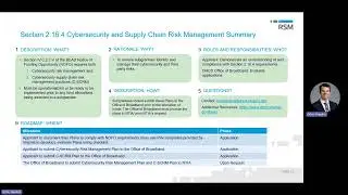 Cybersecurity and Supply Chain Risk Management Webinar