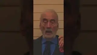 Sir Christopher Lee Warns Us To Never Use Black Magic - Occult Spooky