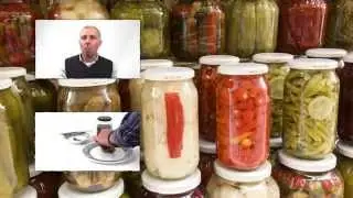 Pickled gherkin crunchiness test