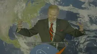NASA Holds Ribbon Cutting for New Earth Information Center