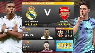 DLS 25 | Реал Мадрид против Арсенала | Геймплей Dream League Soccer 2025