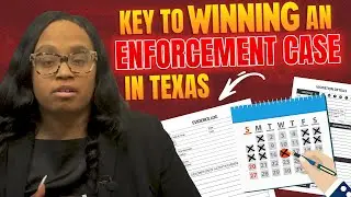 Key to Winning an Enforcement Case in Texas!