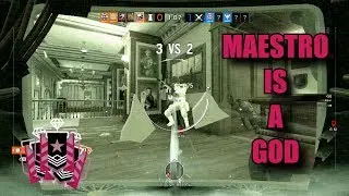 7 Seconds 1v4 Maestro CLUTCH: Rainbow Six Siege