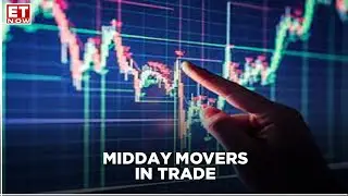 Nifty trades above 15,600 mark & Sensex hover around 52,300 | Midday Movers in trade