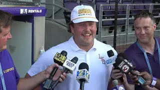 Cade Beloso, LSU Baseball National Championship Celebration Interview