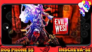 EVIL WEST jogando no celular via Chikii cloud games incr&iacute;vel a experi&ecirc;ncia.