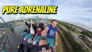 Pure Adrenaline at SeaWorld Orlando | Mako & Manta Highlights