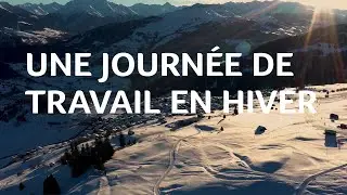 Une journée de travail en hiver