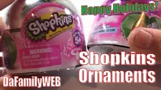 It's Shopkins Holiday Ornaments!  Exclusive Shopkin Ornaments!  Limited Editions?