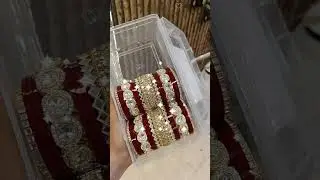 Beautiful bridal bangles set for girls fashion #love #bridalbangles #banglesets