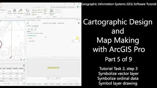 GIS Software Tutorial: Cartographic Design and Map Making with ArcGIS Pro (Part 5 of 9) #GIS #Maps