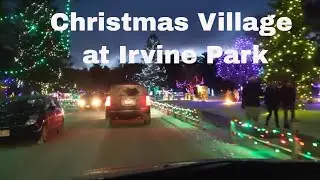 Christmas Village at Irvine Park