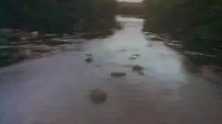 Spitfire under bridge
