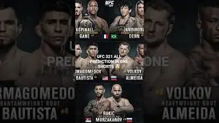 &ldquo;Prediction Time 😤 UFC 321 Kaun Karega Dominate? | Full Card Breakdown&rdquo;#ufc321 #mma #ufchindi #ufc