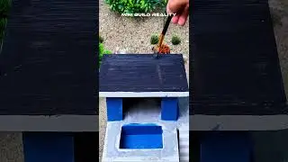 Building a Realistic Mini House From Scratch 🏠🔨