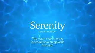 Serenity by James Allan, read by Bob Proctor 