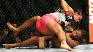 UFC 178: Cat Zingano versus Amanda Nunes Fight Video Staredown
