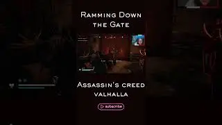 Ramming Down the Gate - #assassinscreed #acvalhalla #ram #ps5 #shorts