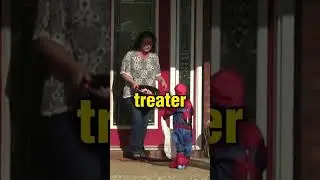 Fake Child Trick Or Treating Prank @MabeInAmerica