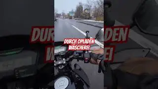 Durch Opladen #motorradfahren #motovlog #hondacb125f #shorts #short #shortsvideo #shortsviral #short