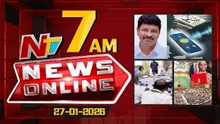 News Online | 7 AM News Headlines | 27-01-2026 | NTV Telugu