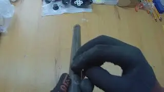 Как точно и быстро разметить трубку вдоль , и на две половинки .