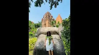 The very beautiful Ponagar Tower in Nha Trang, Vietnam 🇻🇳❤️ #temple #nhatrang