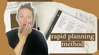 The Rapid Planning Method Wastes Time? | Time Management Trials Vlog ✨