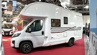 Giottiline Siena 422 RV Camper Van Giotti line Camping car Peugeot walkaround and interior W2809