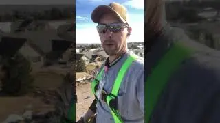 Window cleaning safety harness