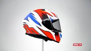 Airoh Valor Full Face Helmet (Gloss - Zanetti Race Rep) - 360 spin