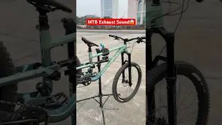 MTB Exhaust Sound😱 #mtb #freestyle #bike #downhill #bikelover #bikes #cycle #viral #stunt #exhaust