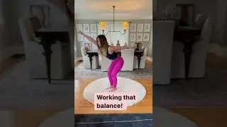 Pilates Standing Arm Exercise: works posture, connects mind & body. Lengthens muscles