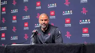 Houston Rockets Postgame: Ime Udoka Talks Kevin Durant and Alperen Sengun 